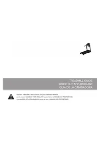 Notice Horizon Fitness GS1050T Tapis de course