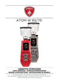 Notice EUREKA ATOM W 75 Moulin à café
