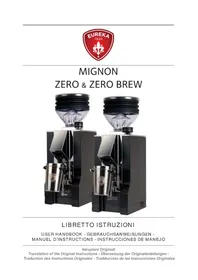 Notice EUREKA MIGNON ZERO BREW Moulin à café