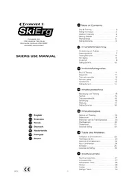 Notice Concept2 SKIERG 1 Rameur