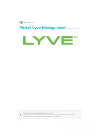 Notice SEAGATE LYVE MOBILE SHUTTLE Non catégorisé