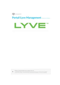Notice SEAGATE LYVE MOBILE MOUNT Non catégorisé