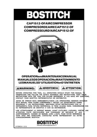 Notice STANLEY CAP1512-OF Perceuse