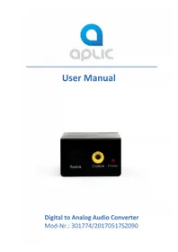 Notice Aplic 301774 Système hifi