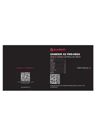 Notice Gamesir X2 PRO Contrôleur
