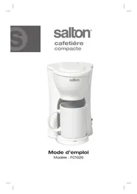 Notice Salton FC1206 Machine à café