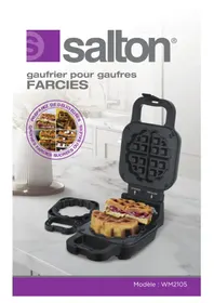 Notice Salton WM2105 Gaufrier