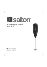 Notice Salton FR2147 Mixeur plongeant