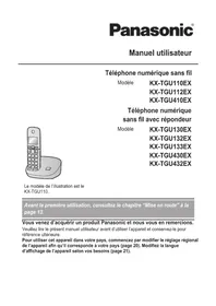 Notice PANASONIC KX-TGU432 Téléphone de bureau