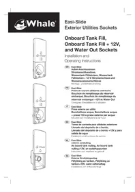 Notice Whale WATER OUT SOCKET Commutateur