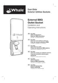 Notice Whale EXTERNAL BBQ OUTLET SOCKET Commutateur