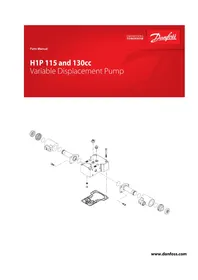 Notice DANFOSS H1T Pompe