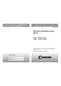 Notice Idec SA1E-PP1-SET Capteur