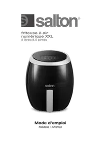 Notice Salton AF2103 Déshumidificateur