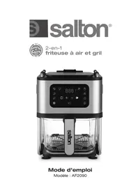Notice Salton AF2090 Déshumidificateur