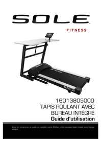 Notice Sole Fitness TREADMILL DESK Tapis de course
