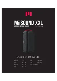 Notice Miiego MIISOUND XXL Ecouteur