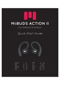Notice Miiego MIIBUDS ACTION Ecouteur