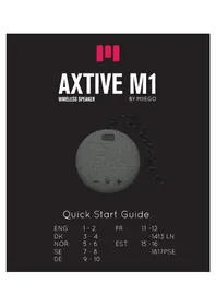 Notice Miiego AXTIVE M1 Ecouteur