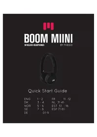 Notice Miiego BOOM MIINI Ecouteur
