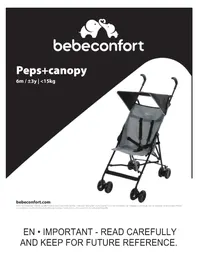 Notice BEBE CONFORT PEPS + CANOPY Non catégorisé