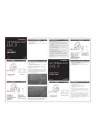 Notice PDP AFTERGLOW LVL3 Casque