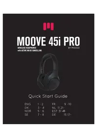 Notice Miiego MOOVE45I Ecouteur