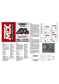 Notice MTX Audio TX6BMW.F Haut-parleur voiture