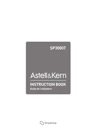 Notice Astell&Kern A&ULTIMA SP3000T Système hifi