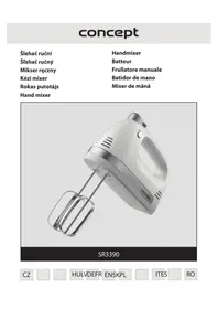 Notice Concept SR3390 Table de mixage
