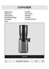 Notice Concept LO7120 Extracteur de jus