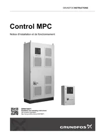Notice Grundfos CONTROL MPC Contrôleur