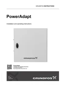 Notice Grundfos POWERADAPT Non catégorisé