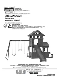 Notice Backyard Discovery SHENANDOAH Jouets