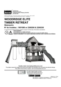 Notice Backyard Discovery WOODRIDGE Jouets