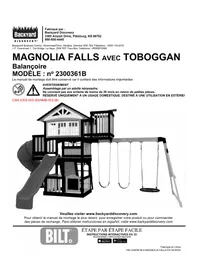 Notice Backyard Discovery MAGNOLIA FALLS Jouets