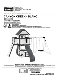 Notice Backyard Discovery CANYON CREEK Jouets