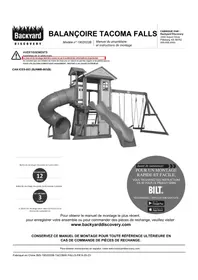 Notice Backyard Discovery TACOMA FALLS Jouets