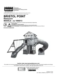 Notice Backyard Discovery BRISTOL POINT Jouets