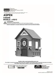 Notice Backyard Discovery ASPEN Jouets