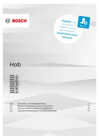 Notice BOSCH HBD471AB61 Autres appareil de cuisine