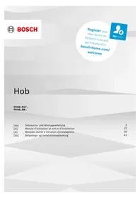 Notice BOSCH HBD472AB81 Autres appareil de cuisine