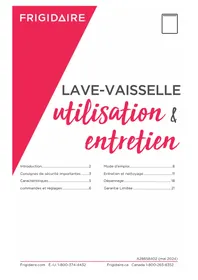 Notice FRIGIDAIRE GDPH4525AF Machine à laver