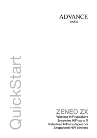 Notice ADVANCE ZENEO ZX Haut-parleur