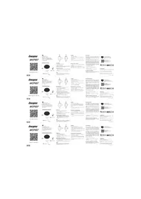 Notice ENERGIZER WCP107 Chargeur téléphone portable