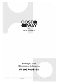 Notice COSTWAY FP10374US-BK Réfrigérateur
