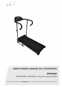 Notice COSTWAY SP35368 Tapis de course