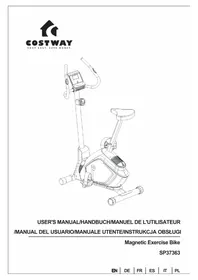 Notice COSTWAY SP37363 Formateur de vélo d'intérieur