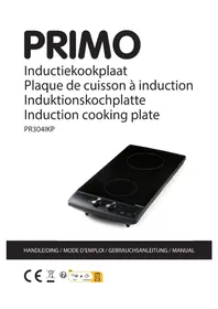 Notice PRIMO PR304IKP Plaque teppanyaki