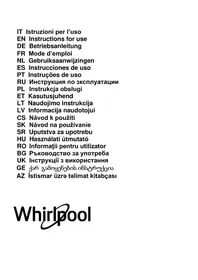Notice WHIRLPOOL WCT3 64 FLB X Hotte